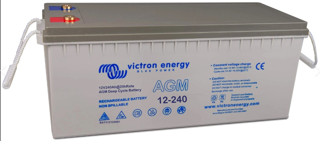 Μπαταρία VICTRON 12-240 (M8) 12V 240Ah (C20) VRLA - AGM