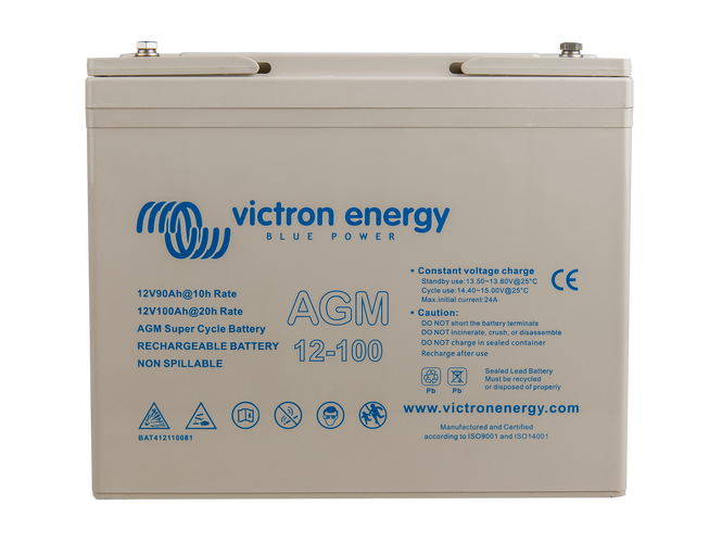 Μπαταρία VICTRON 12-100 12V 100Ah (C20) VRLA - AGM