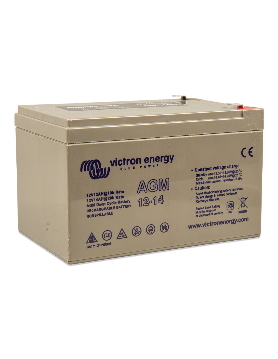 Μπαταρία VICTRON 12-14 12V 14Ah (C20) VRLA - AGM