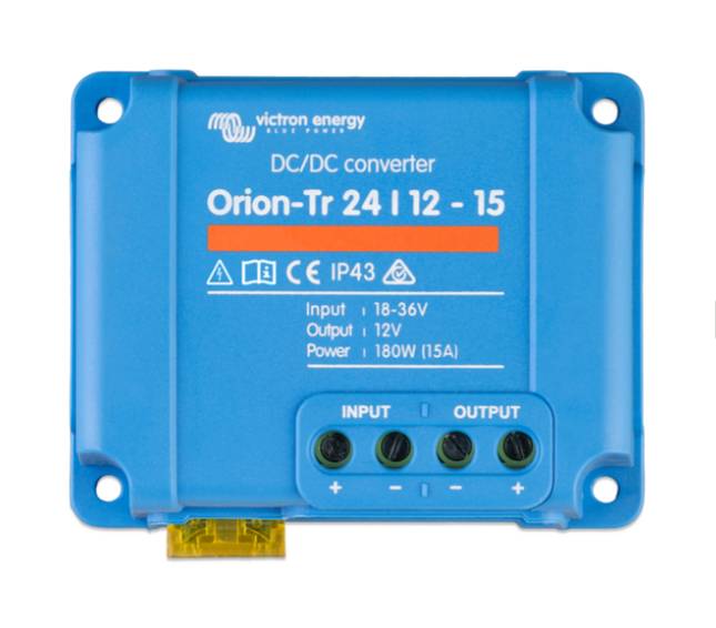 ΜΕΤΑΣΧΗΜΑΤΙΣΤΗΣ DC-DC Orion 24V/12V 15Amp
