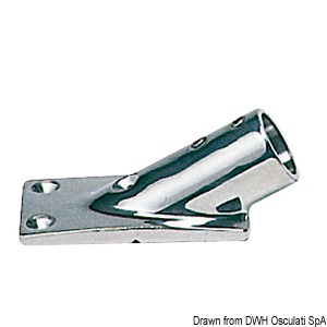 ΒΑΣΗ INOX TET 22mm ΛΟΞΗ 30