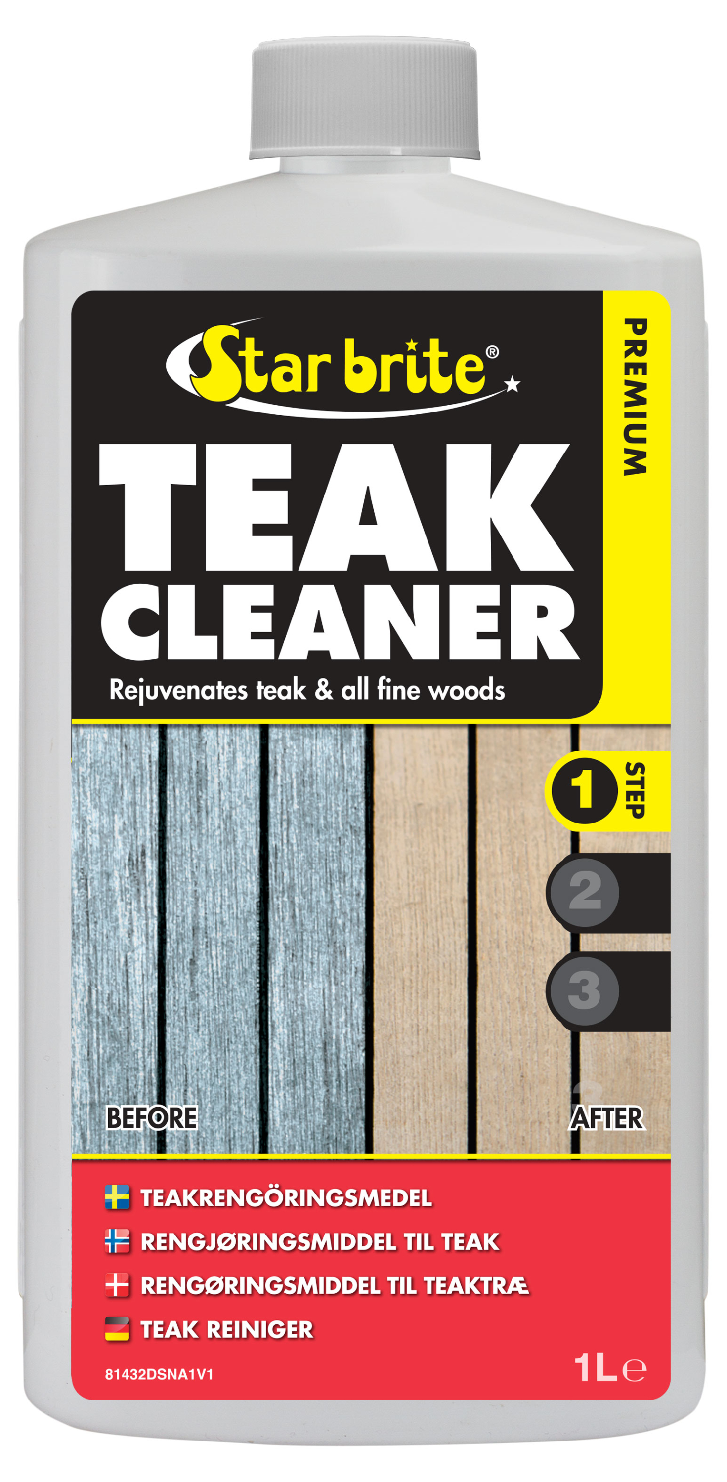 ΚΑΘΑΡΙΣΤΙΚΟ TEAK CLEANER 950ml