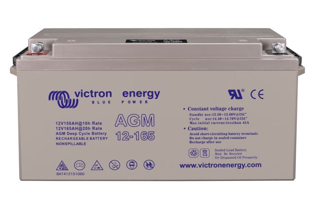 Μπαταρία VICTRON 12-165 12V 165Ah (C20) VRLA - AGM