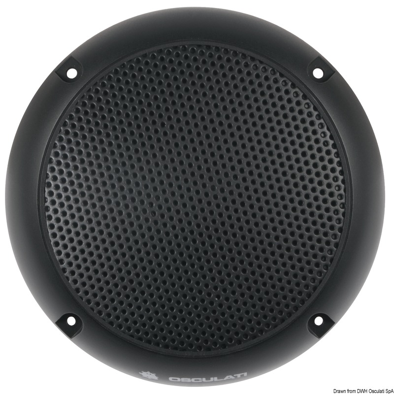 ΗΧΕΙΑ MARINE 2x30W O150mm ΜΑΥΡΑ