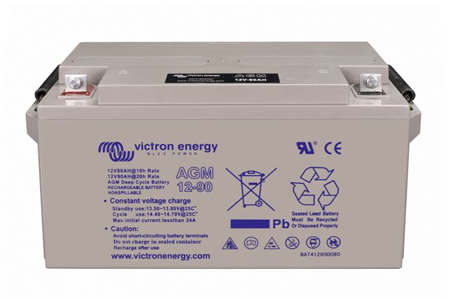 Μπαταρία VICTRON 12-90 12V 90Ah (C20) VRLA - AGM