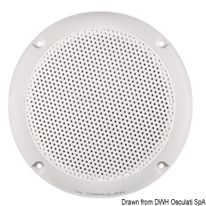 ΗΧΕΙΑ MARINE 2x30W O150mm ΛΕΥΚΑ