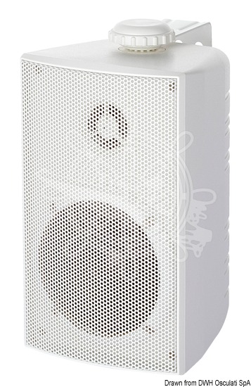 ΗΧΕΙΑ MARINE 2x60W ΕΞΩΤ. ΛΕΥΚΑ