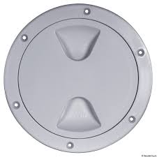 ΘΥΡΙΔΑ ΕΛΕΓΧΟΥ Φ102mm ΓΚΡΙ