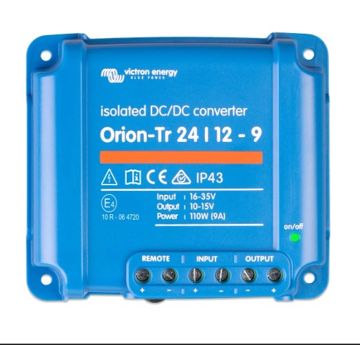 ΜΕΤΑΣΧΗΜΑΤΙΣΤΗΣ DC-DC Orion 24V/12V 110W