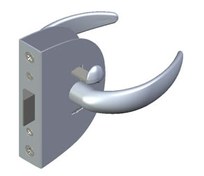 ΚΛΕΙΔΑΡΙΑ ΚΑΜΠΙΝΑΣ "Compact Clamshell" lock (18mm)