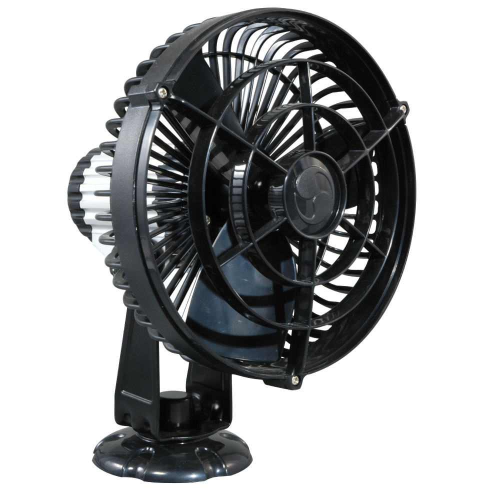 ΑΝΕΜΙΣΤΗΡΑΣ KONA ΜΑΥΡΟΣ 18cm 12V