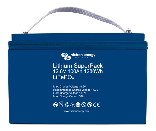 Μπαταρία VICTRON 12-100 LiFePO4 - SuperPack Lithium τεχνολογίας - 12.8V 100Ah