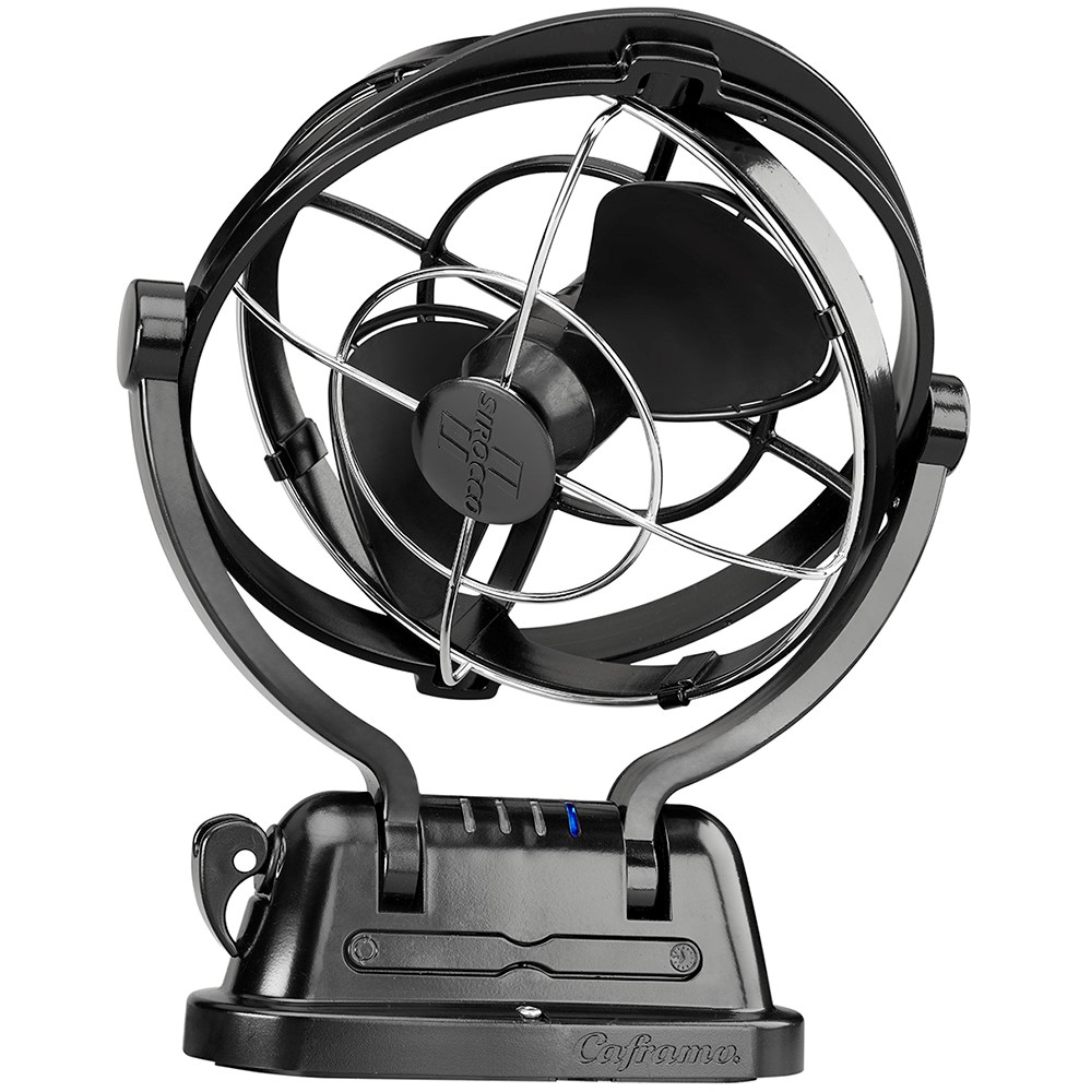 ΑΝΕΜΙΣΤΗΡΑΣ SIROCCO ΜΑΥΡΟΣ 18cm 12/24V