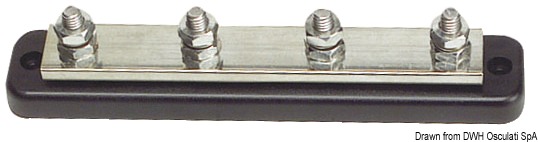 ΜΠΑΡΑ ΚΑΛΩΔΙΩΝ 4 ΘΕΣΕΩΝ 8mm 250Amp