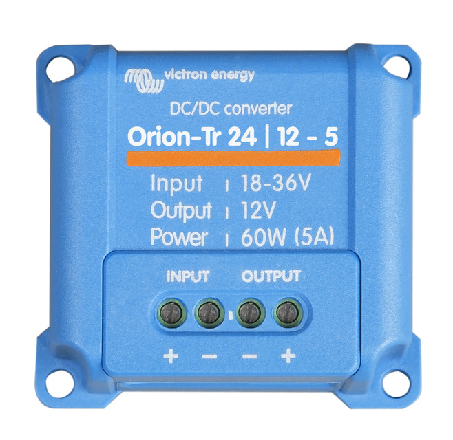 ΜΕΤΑΣΧΗΜΑΤΙΣΤΗΣ DC-DC Orion 24V/12V 5Amp