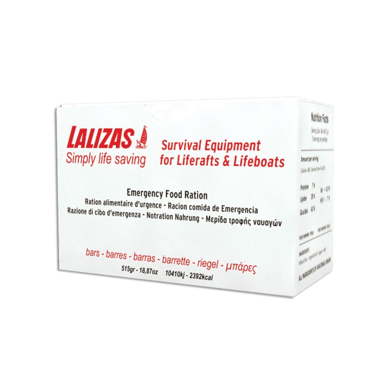 LALIZAS Μερίδα τροφής ναυαγών 0,5 kg, 2503kcal
