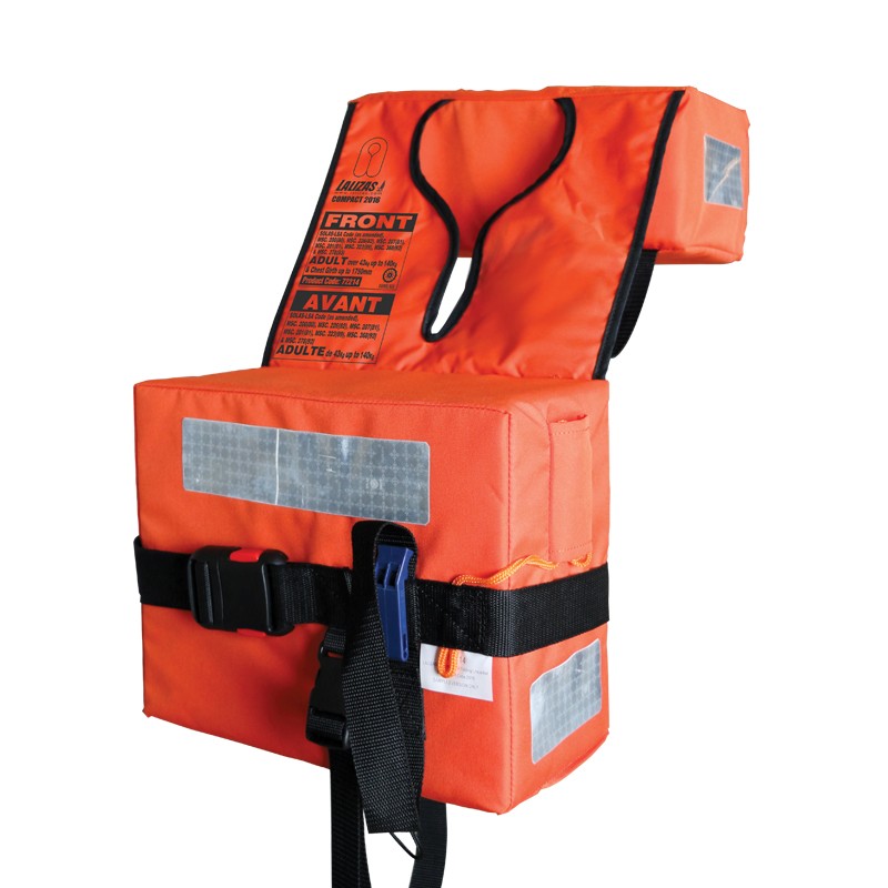 LALIZAS Σωσίβιο Αφρού Αναδιπλούμενο Compact, SOLAS/MED-MER/TC 2