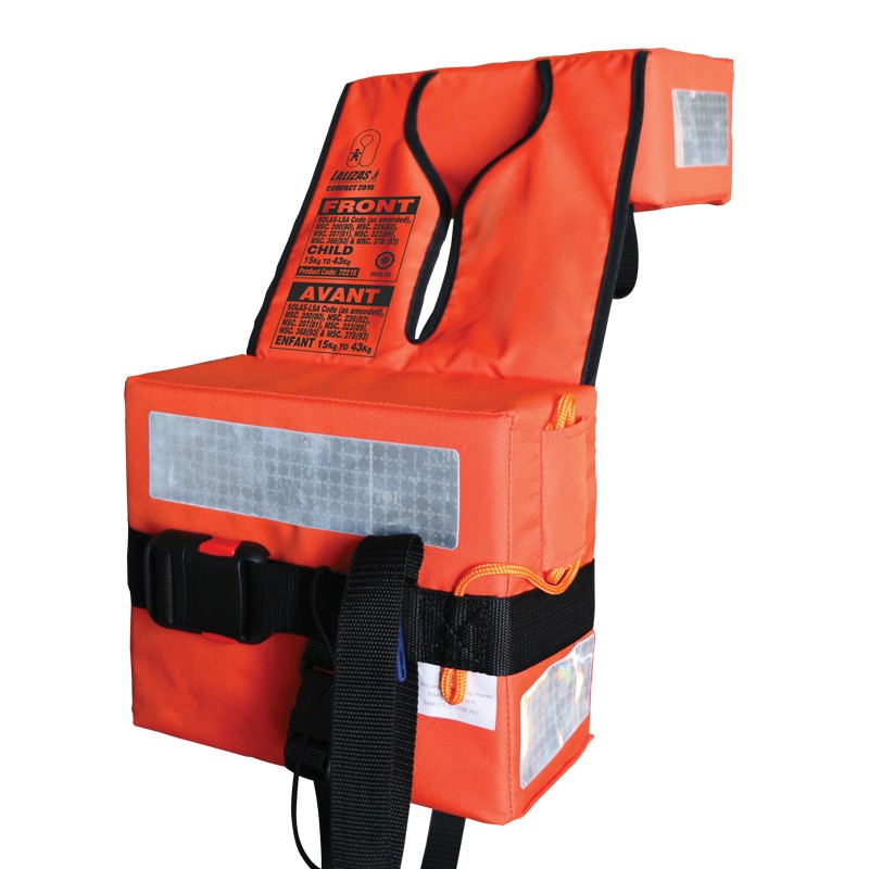 LALIZAS Σωσίβιο Αφρού Αναδιπλούμενο Compact, SOLAS/MED-MER/TC 3