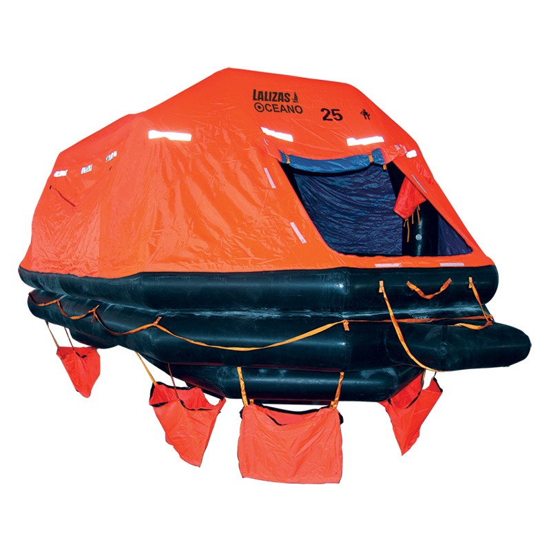 LALIZAS Liferaft SOLAS OCEANO, Ρίψεως Αυτόματα Ανορθούμενου Τύπου