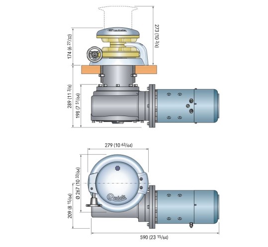 ΕΡΓΑΤΗΣ ΑΓΚΥΡΑΣ QUICK ROY RY6 3000 B2C-ROYRY6-3000 3