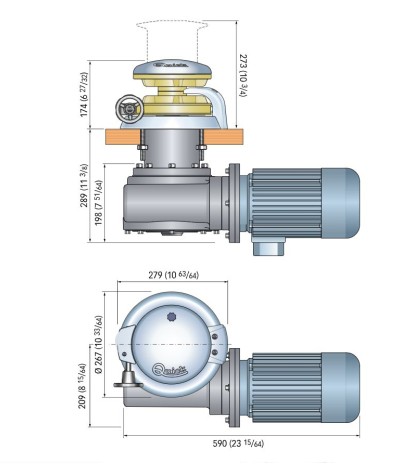 ΕΡΓΑΤΗΣ ΑΓΚΥΡΑΣ QUICK ROY RY6 4000 DRUM B2C-ROYRY6-4000D 2