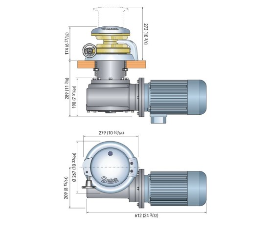 ΕΡΓΑΤΗΣ ΑΓΚΥΡΑΣ QUICK ROY RY6 5500 DRUM B2C-ROYRY6-5500D 3