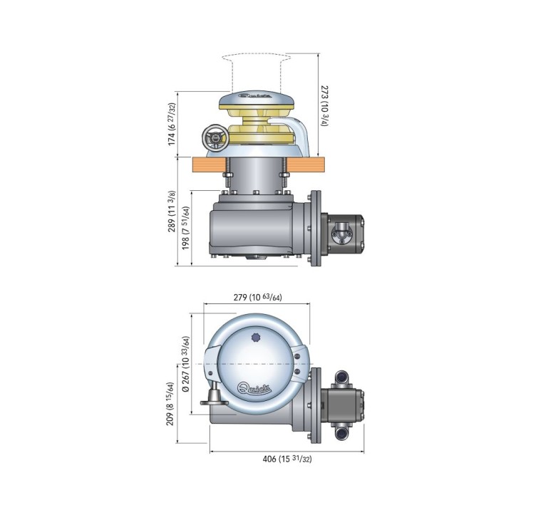 ΕΡΓΑΤΗΣ ΑΓΚΥΡΑΣ QUICK ROY RY6 HYDRO B2C-ROYRY6-HYDRO 2