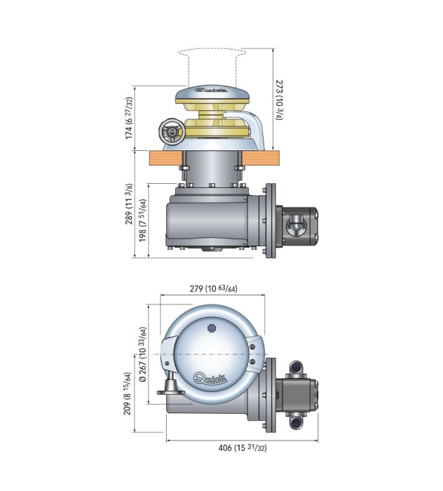 ΕΡΓΑΤΗΣ ΑΓΚΥΡΑΣ QUICK ROY RY6 HYDRO DRUM B2C-ROYRY6-HYDROD 3