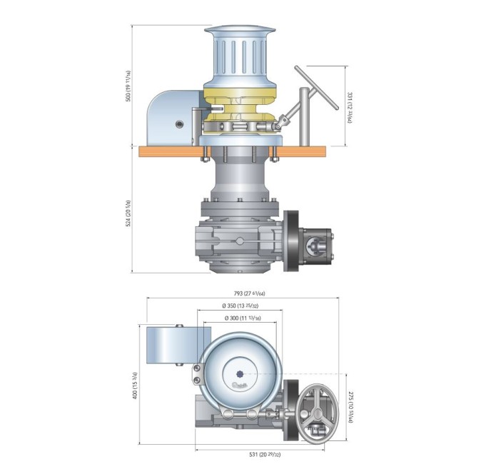 ΕΡΓΑΤΗΣ ΑΓΚΥΡΑΣ QUICK XROY XR8 HYDRO B2C-XR8-HYDRO 3