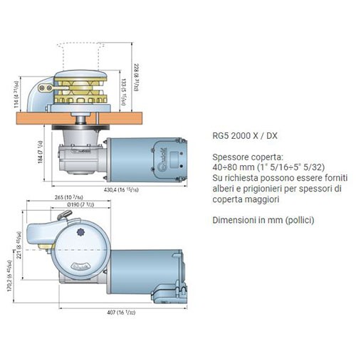 ΕΡΓΑΤΗΣ QUICK REGAL RG5 2000W-24V 12mm R DRUM FSR02024DX12A00 2