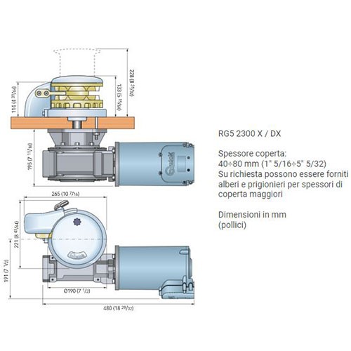ΕΡΓΑΤΗΣ QUICK REGAL RG5 2300W-24V 12mm R DRUM FSR02324DX12A00 2