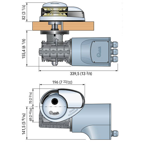 ΕΡΓΑΤΗΣ QUICK PRINCE DP2P 700W-12V 06mm FSDP20712006B00 2