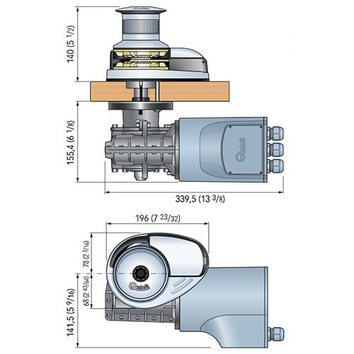 ΕΡΓΑΤΗΣ QUICK PRINCE DP2P 700W-12V 06mm DRUM FSDP20712D06B00 2
