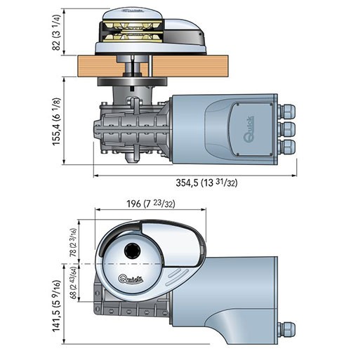 ΕΡΓΑΤΗΣ QUICK PRINCE DP2P 1000W-12V 08mm FSDP21012008B00 2