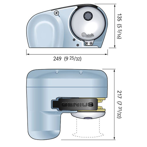 ΕΡΓΑΤΗΣ QUICK GENIUS GP2 800W-12V 08mm DRUM FSGP22012D08A00 2