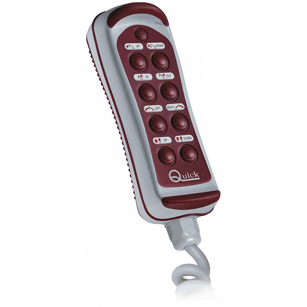 HRC1008L ΧΕΙΡΙΣΤΗΡΙΟ ΕΝΣΥΡΜΑΤΟ QUICK 8 ΟΔΩΝ ΦΩΣ LED FPHRC1008L00D00