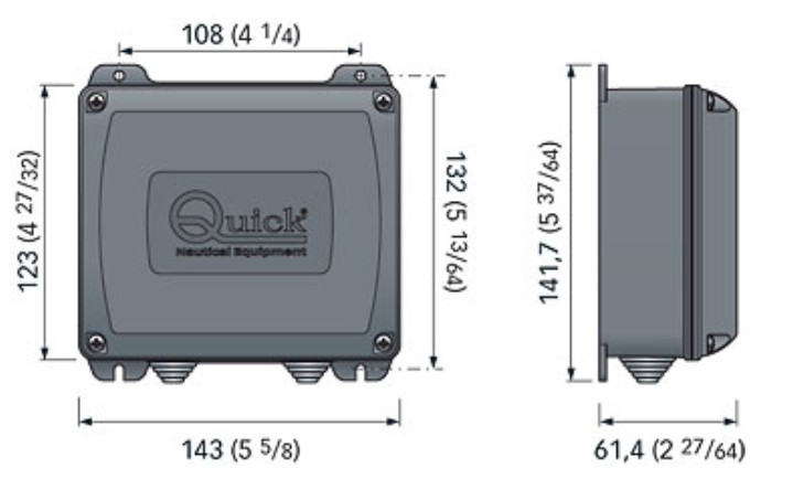 ΡΑΔΙΟΔΕΚΤΗΣ QUICK RRC 12 15A -FRRRCR120000B00 2