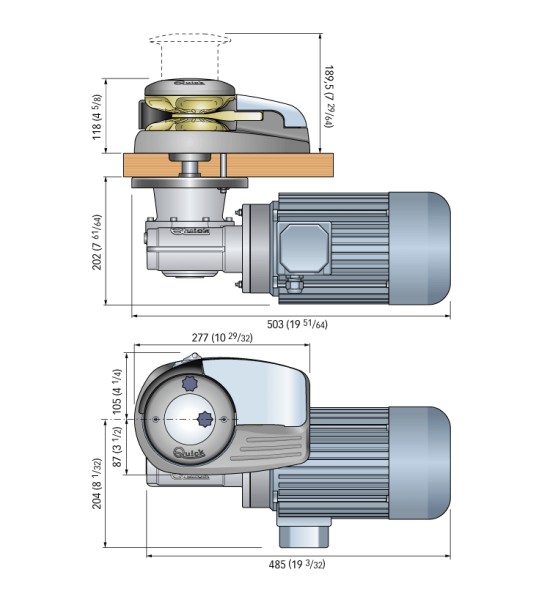 ΕΡΓΑΤΗΣ QUICK DYLAN DH4 3000W- 230/400V 10mm FSDH30TR0010A00 3