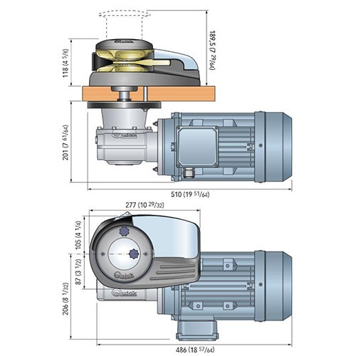 ΕΡΓΑΤΗΣ QUICK DYLAN DH4 3000W- 230/400V 12mm FSDH30TR0012A00 2
