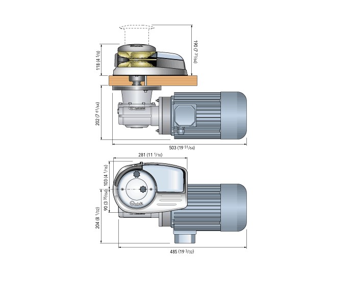 ΕΡΓΑΤΗΣ QUICK DYLAN DR4 3000W- 230/400V 10mm DRUM FSDR30TRD010A00 4
