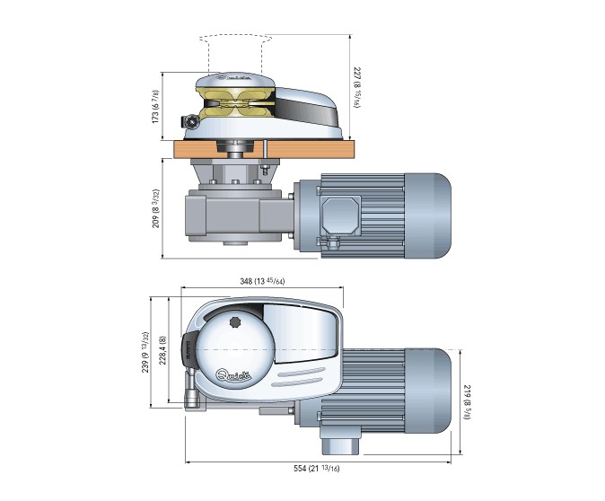 ΕΡΓΑΤΗΣ QUICK DAVE DV5 3000W-24V 12mm DRUM FSDV3024DY12A00 2
