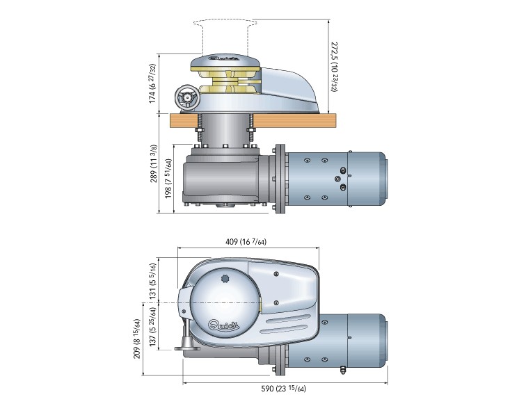 ΕΡΓΑΤΗΣ QUICK DUKE DK6 3000W-24V 16mm DRUM FSDK3024DX16A00 2