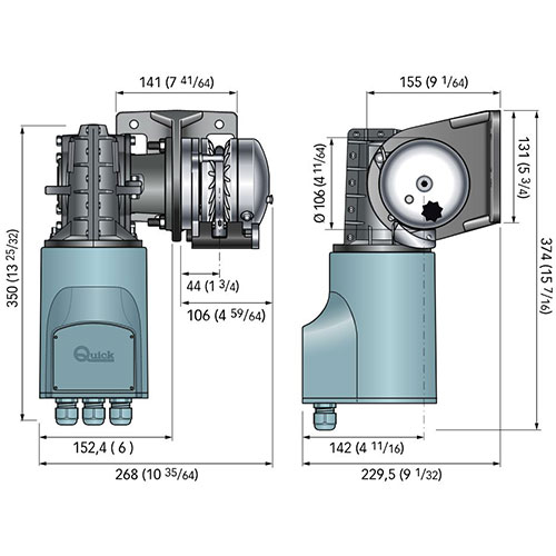 ΕΡΓΑΤΗΣ QUICK BALDER BL2R 1200W- 12V L FF FSBLD1212Y00B00 3