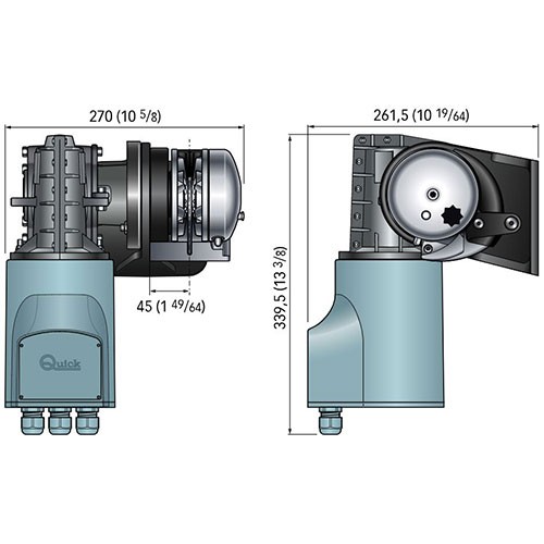 ΕΡΓΑΤΗΣ QUICK BALDER BL2P 900W-12V 08mm FF FSBL20912FY8B00 3