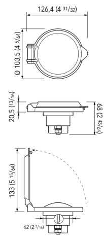 ΔΙΑΚΟΠΤΗΣ ΠΑΤΗΤΟΣ INOX 150A 915/CX FP915CX00000A00 3